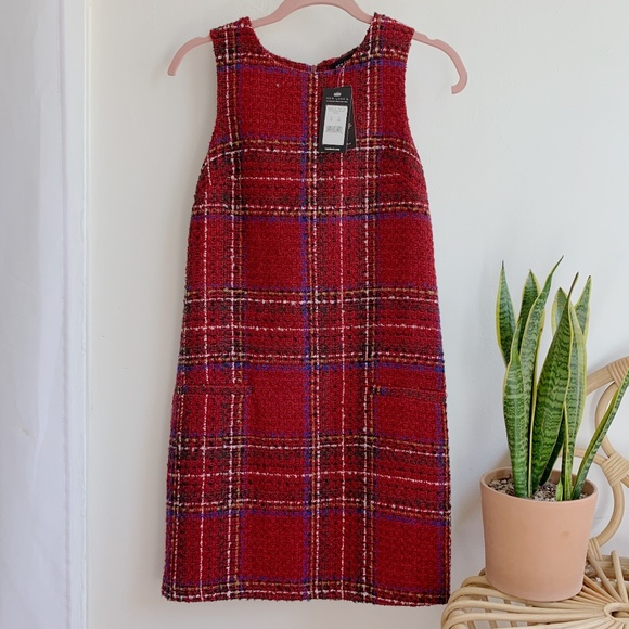 ASOS Dresses & Skirts - 🎉 Host Pick 🎉 Asos Red Plaid Dress with Pockets!